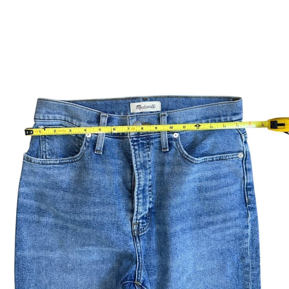 Madewell Perfect Vintage Women's Straight Crop Jeans 29 - Picture 3 of 8